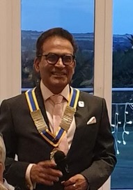 Malayalee P K Edison Elected as President of Hornchurch and Upminster Rotary Club