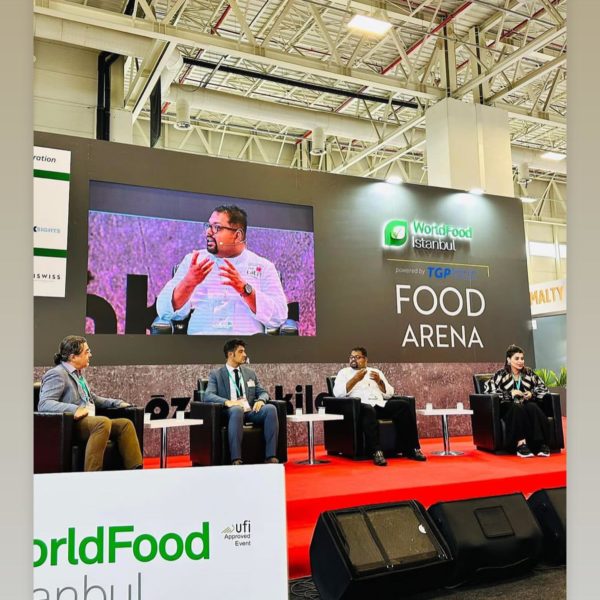 Celebrity Chef Jomon Kuriakose Addressed WorldFood Istanbul, showcasing Culinary Excellence