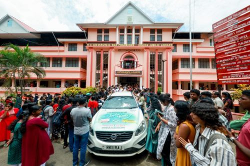 UK Malayalee Rajesh Krishna completes his epic solo road trip from London to Kerala