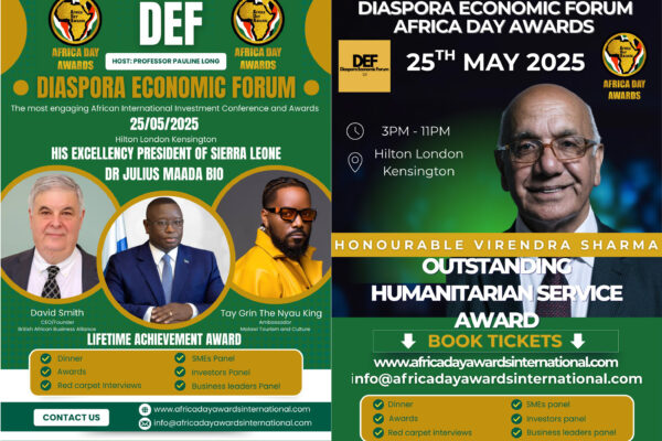 Spotlight on Africa: British South India Council of Commerce (BSICC) Partners with Prestigious African Diaspora Economic Forum (DEF)