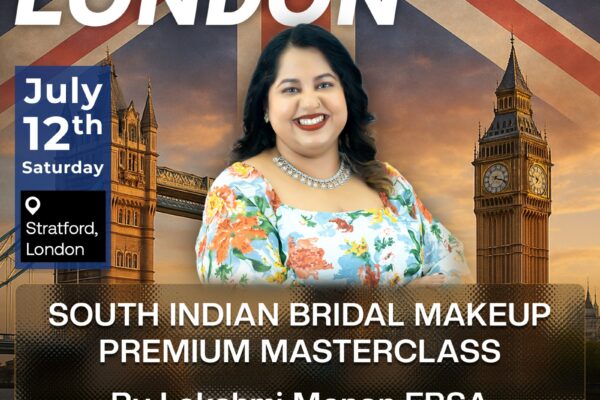 South Indian Bridal Makeup Masterclass in London on 12th July by Kerala based Face Palette Makeup Academy – 50% discount for our readers