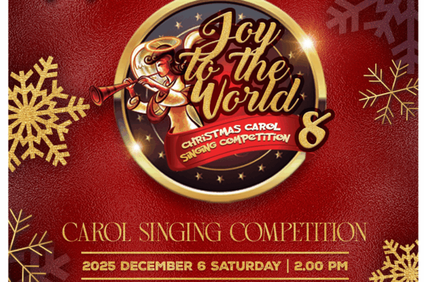 ‘Joy to the World’ 8th season, a Christmas carol competition by Gershom TV and London Asaphians in Coventry on Dec 6th