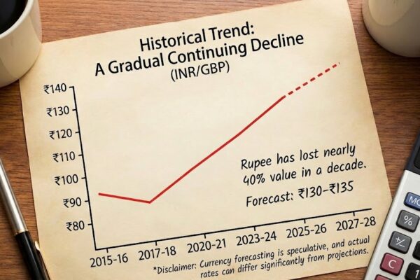 Rupee Slides Further: Touches ₹125 Against Pound, Raises Fresh Economic Concerns