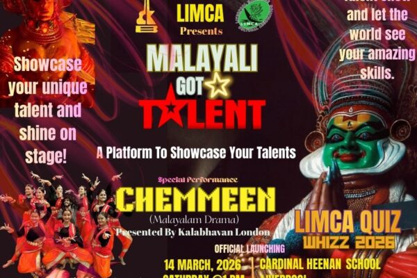 “Malayali Got Talent” Makes its Grand Debut in Liverpool